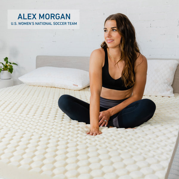 MOLECULE 3" Copperwell Cooling Gel Infused Memory Foam Mattress Topper